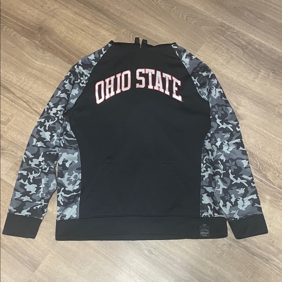 Tops - Scarlet & Gray Camo Sweatshirt